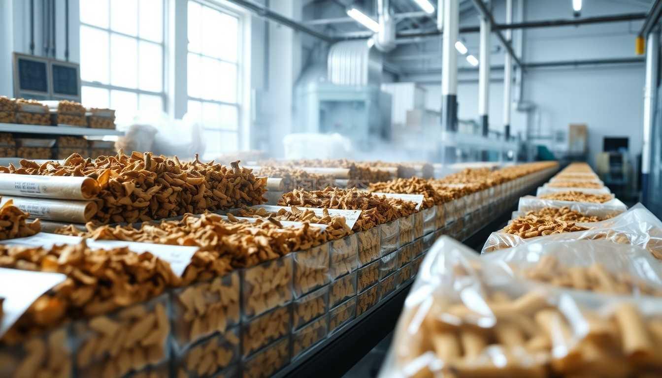 工廠生產煙草制品的流程與影響